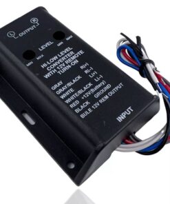 High-Low adapter z remote (radio izhod v RCA)