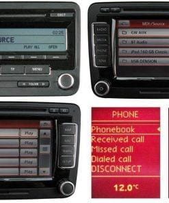 Dension Gateway Pro BT, VW cluster