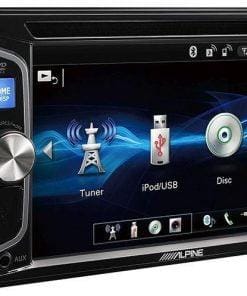 Alpine IVE-W560BT menu, angle
