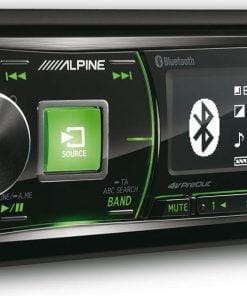 Alpine CDE-178BT green