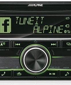 Alpine CDE-W296BT green