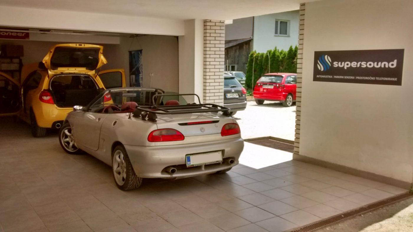 MG F: novi sprednji zvočniki 1