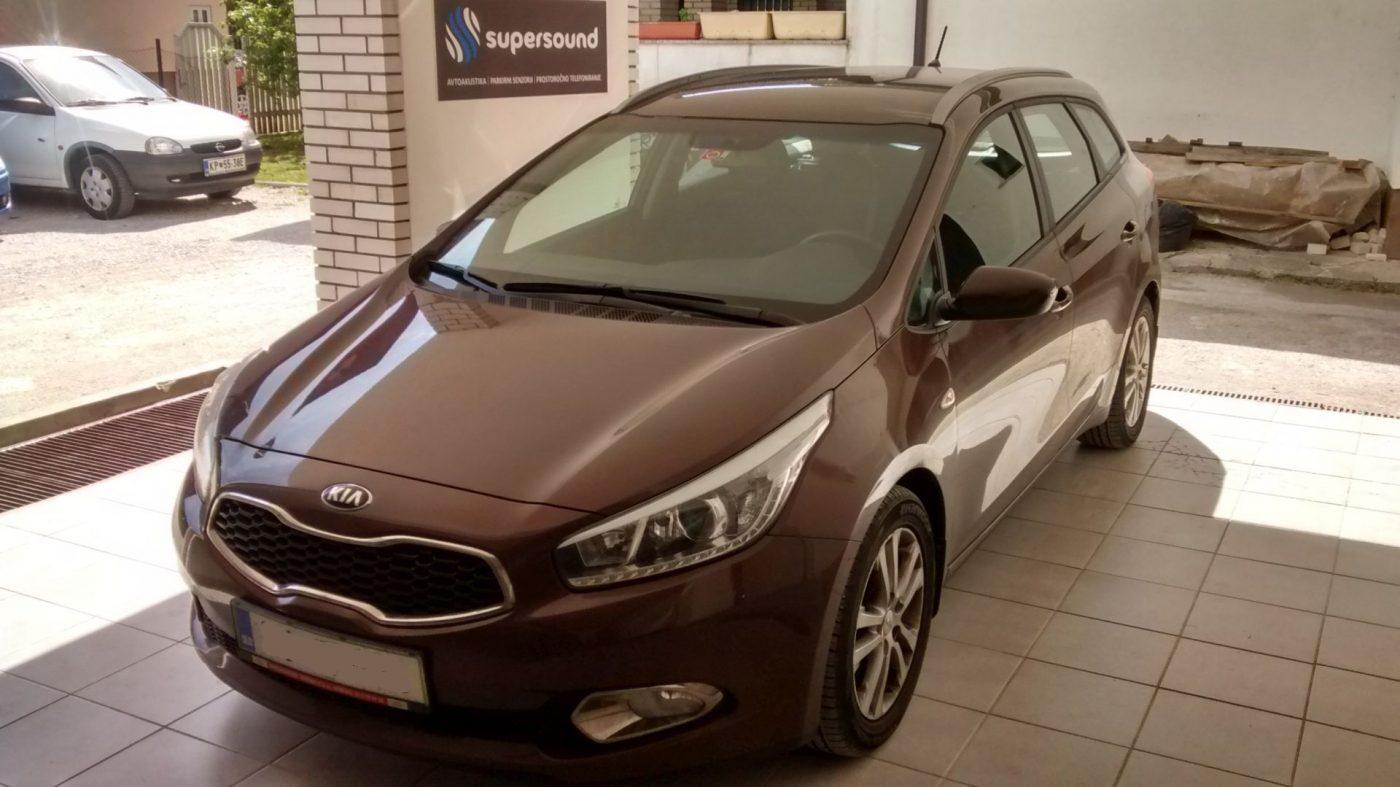 Kia Cee'd: vgradnja aktivnega nizkotonca 1