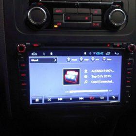 VW Touran: Android avtoradio in kamera 6
