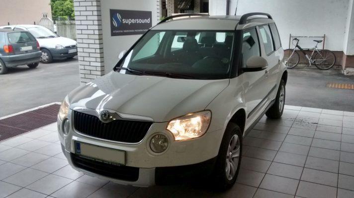 Škoda Yeti: parkirni senzorji in Bluetooth 3