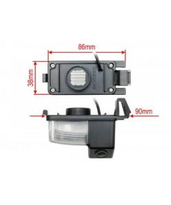 parkirna kamera nissan dimenzije