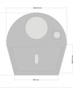Ohišje za nizkotonec za Subaru Outback 6