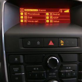 Opel Astra J: Bluetooth na tovarniškem radiu 5