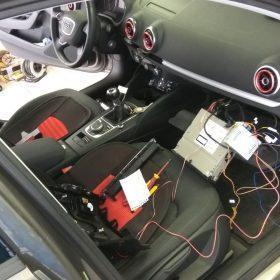 Audi A3 (8V): OEM prednji senzorji in parkirna kamera 6