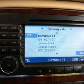 Mercedes R (W251): Bluetooth in parkirna kamera 14