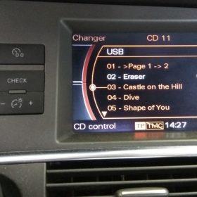 Audi A6: USB predvajanje za MMI sistem 7