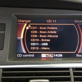 Audi A6: USB predvajanje za MMI sistem 10