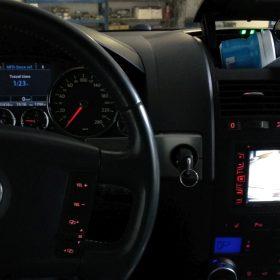 VW Touareg: 2-DIN radio Pioneer in vzvratna kamera 4