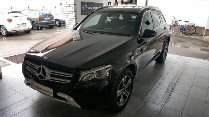 Mercedes GLC: vzvratna kamera na OEM zaslon 7