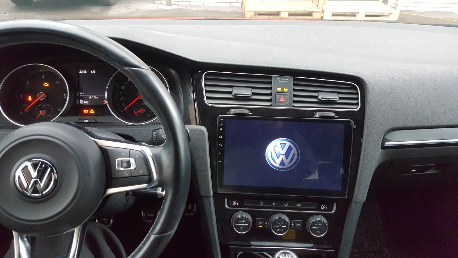 VW Golf 7: "kitajski" OEM radio 3