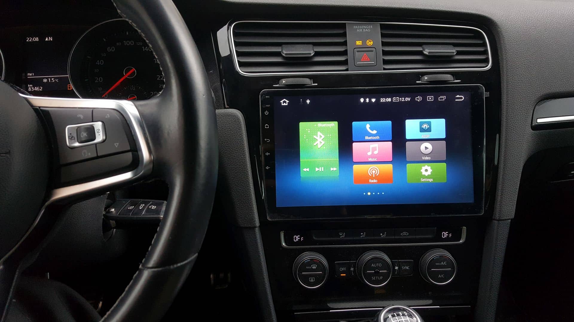 VW Golf 7: "kitajski" OEM radio 5