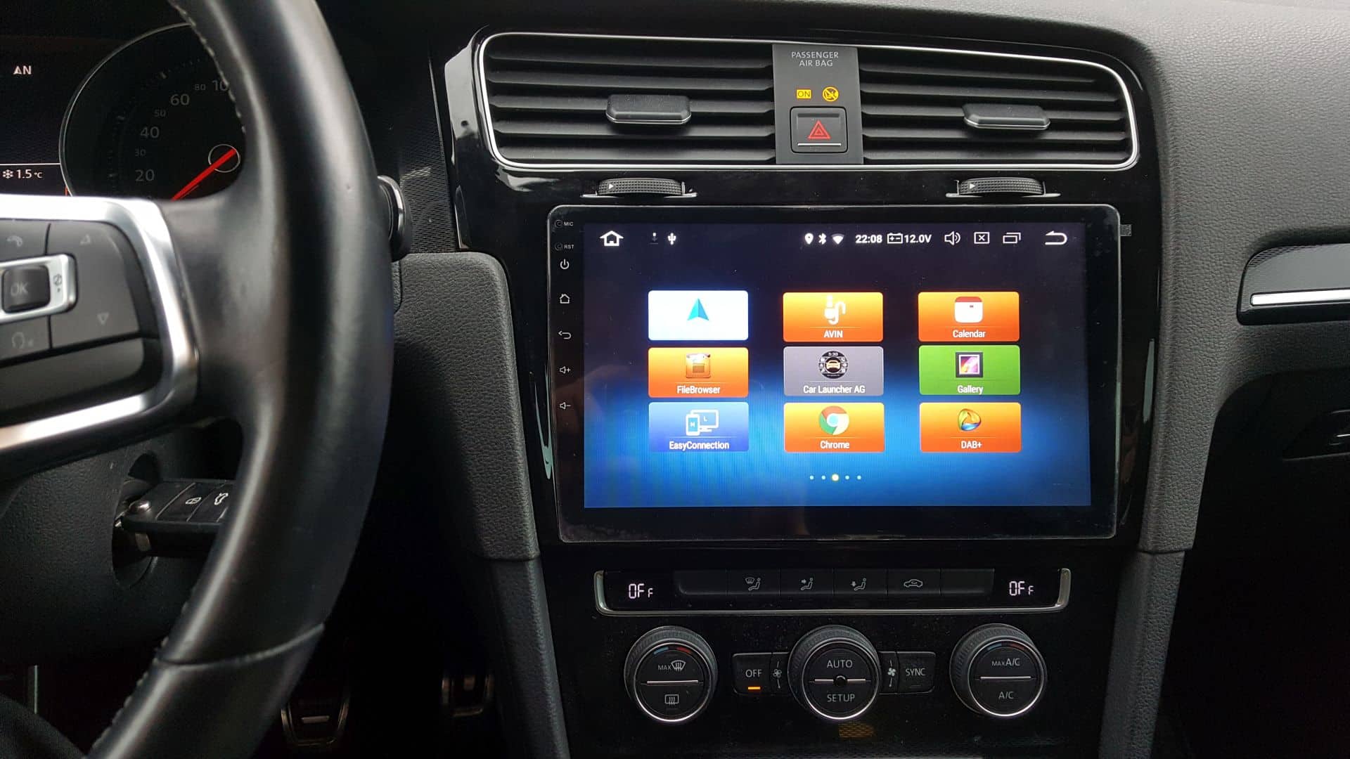 VW Golf 7: "kitajski" OEM radio 6