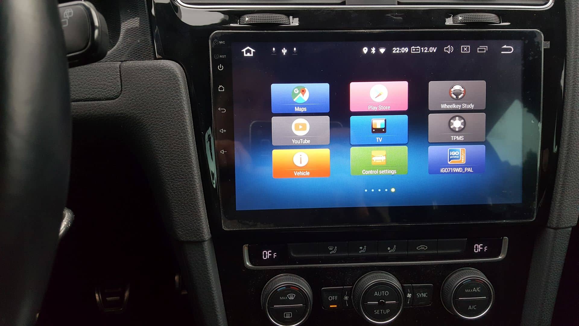 VW Golf 7: "kitajski" OEM radio 7