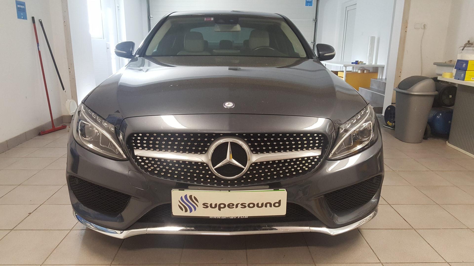 Mercedes C (W205): parkirni senzorji spredaj in zadaj 2