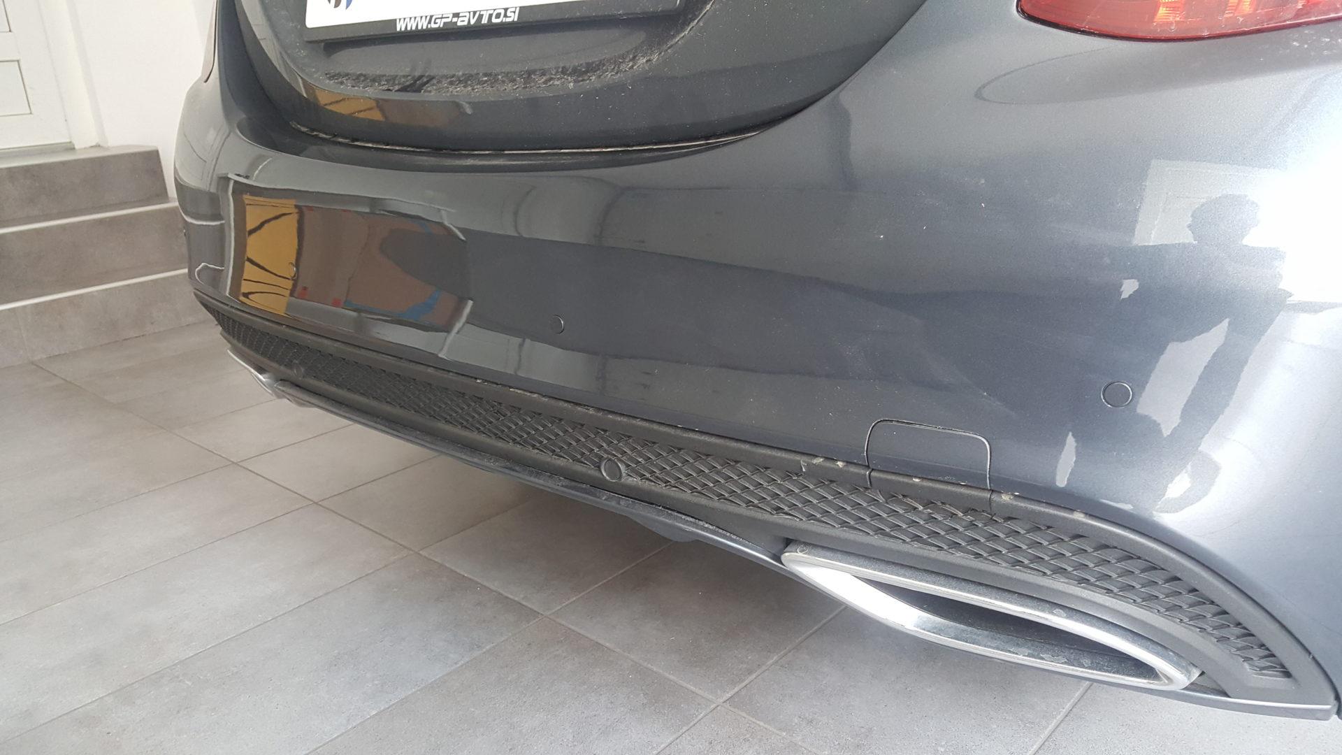 Mercedes C (W205): parkirni senzorji spredaj in zadaj 7