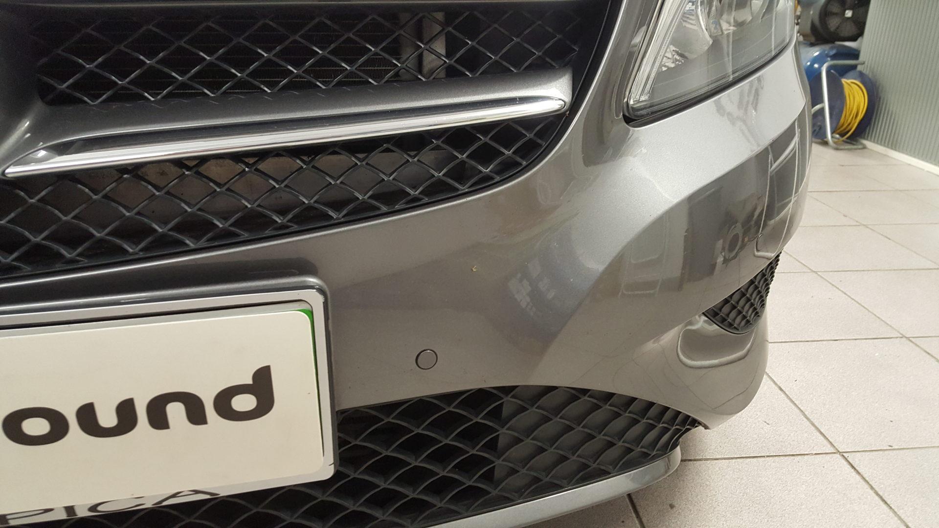 Mercedes A (W176): parkirni senzorji spredaj in zadaj 5