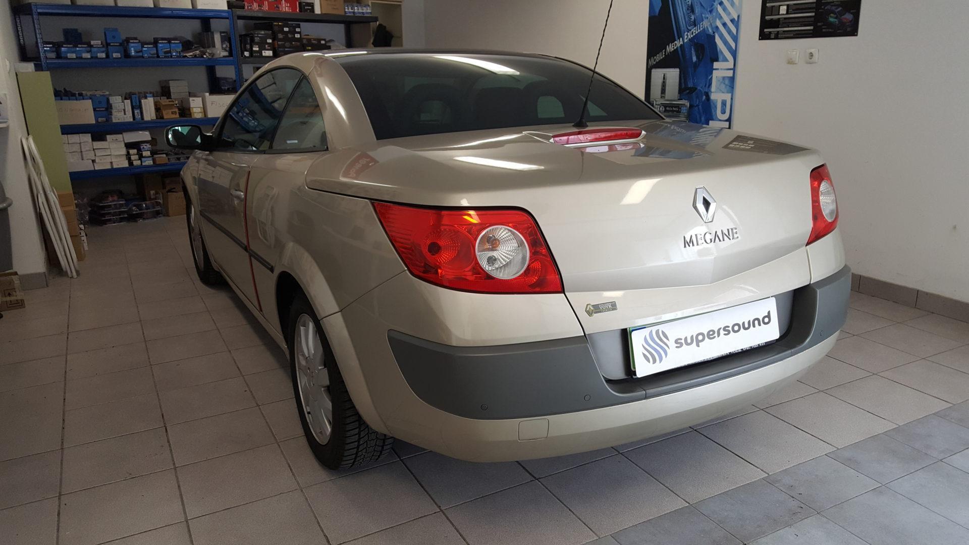 Megane II Cabrio: zadnji senzorji z LED zaslonom 3