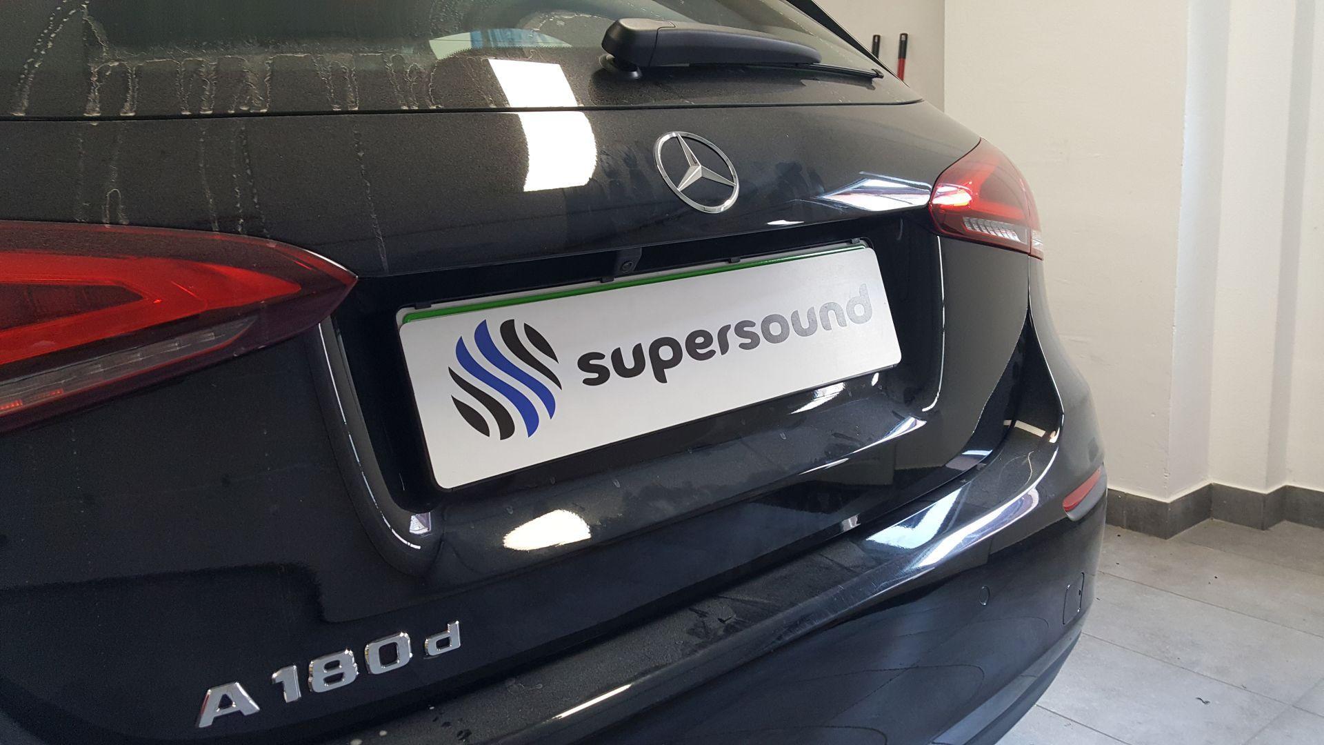 Mercedes A (W177): vzvratna kamera na MBUX sistem 6