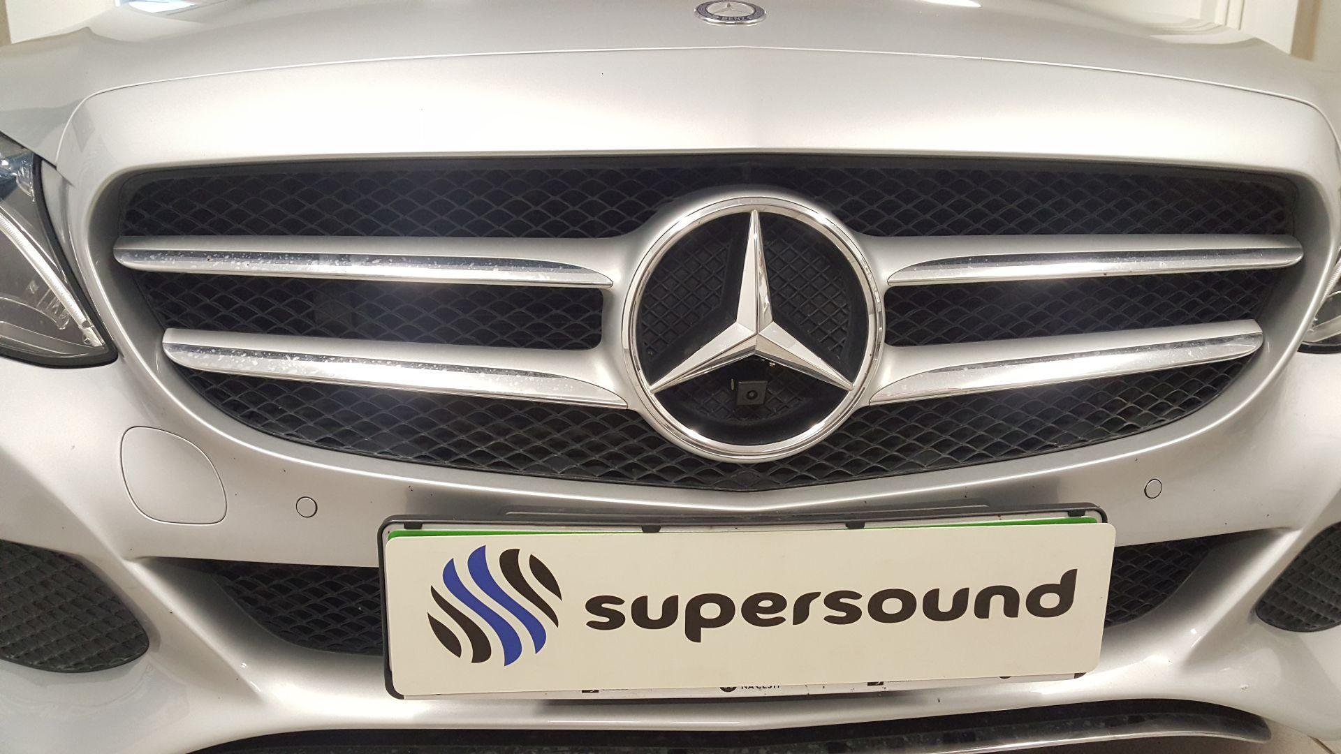 Mercedes C (W205): senzorji spredaj in zadaj, 2x kamera 3