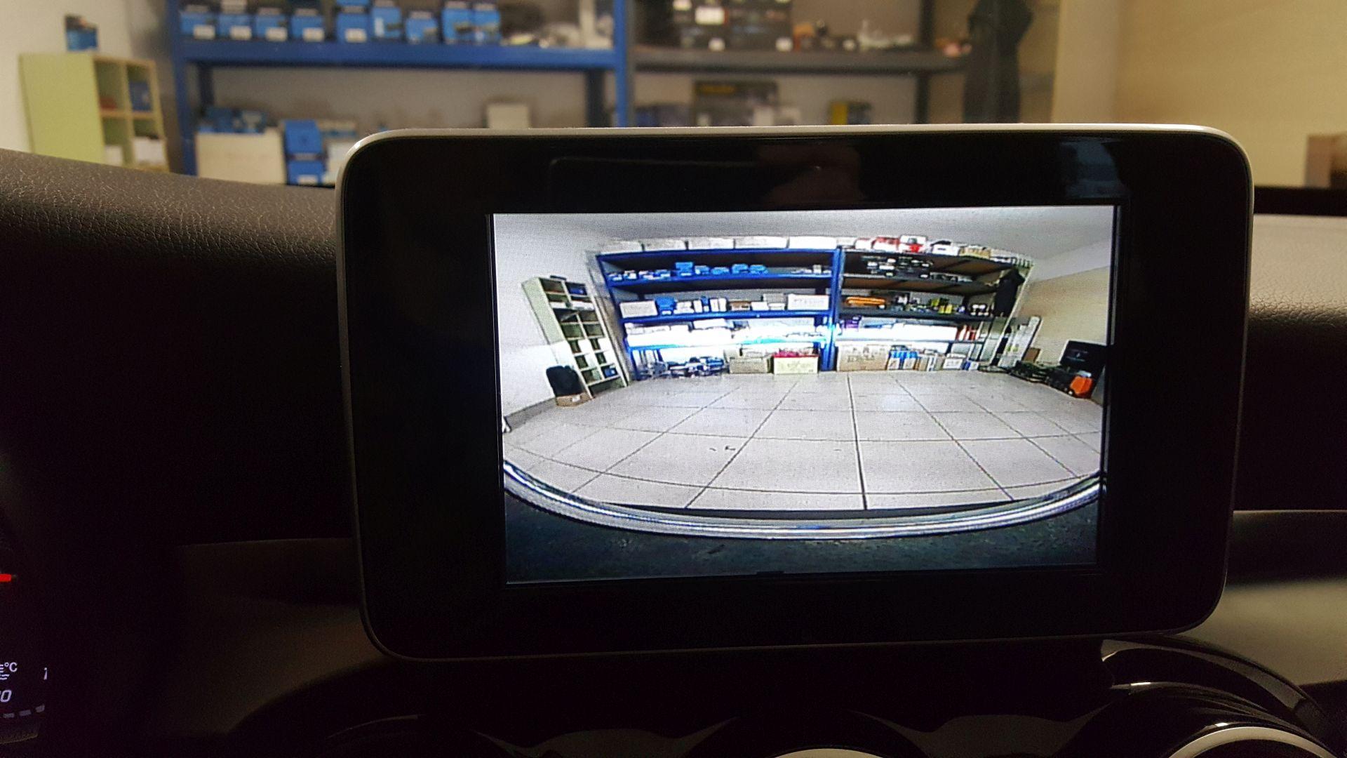 Mercedes C (W205): senzorji spredaj in zadaj, 2x kamera 18