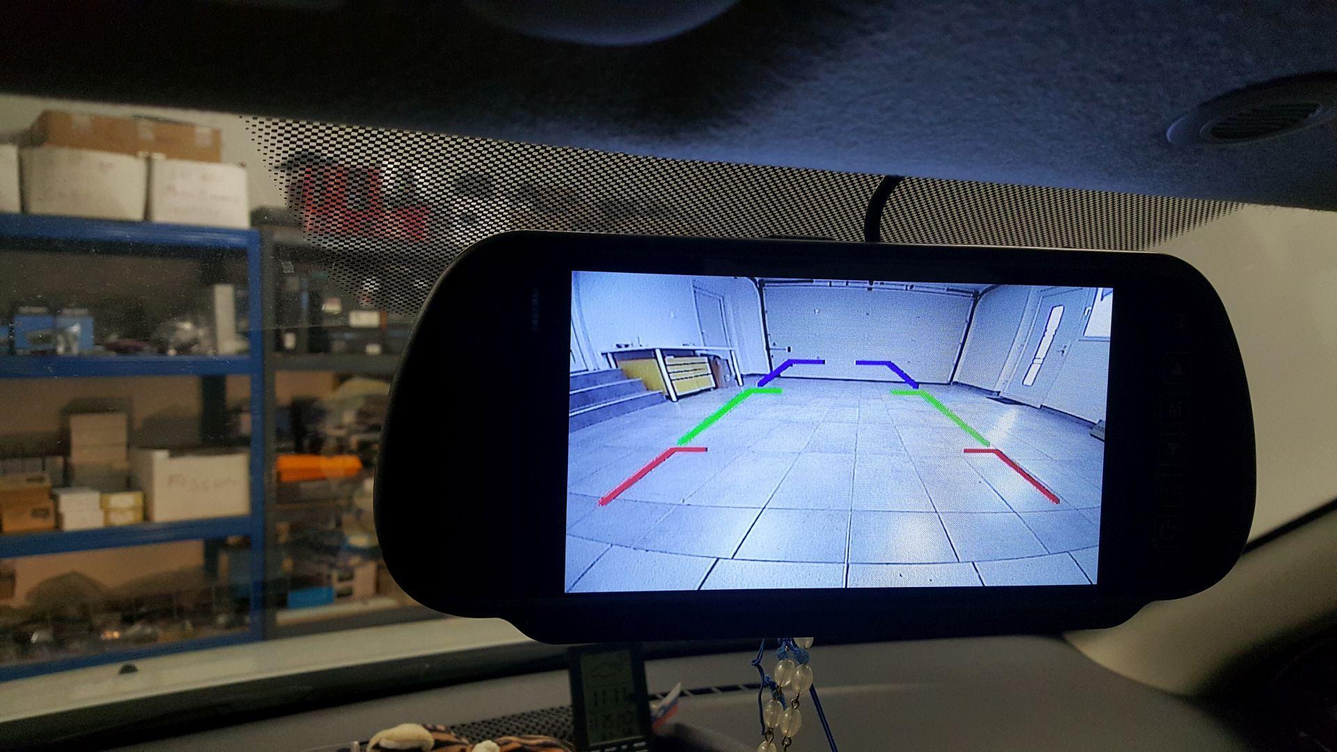 Dacia Sandero: parkirna kamera spredaj in zadaj 4