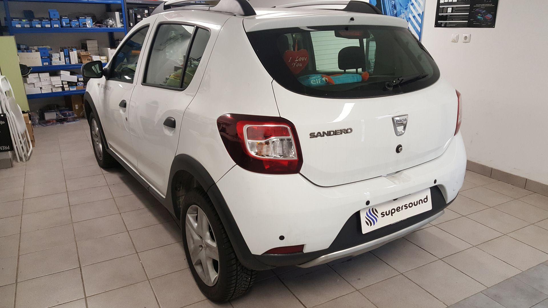 Dacia Sandero: parkirna kamera spredaj in zadaj 5