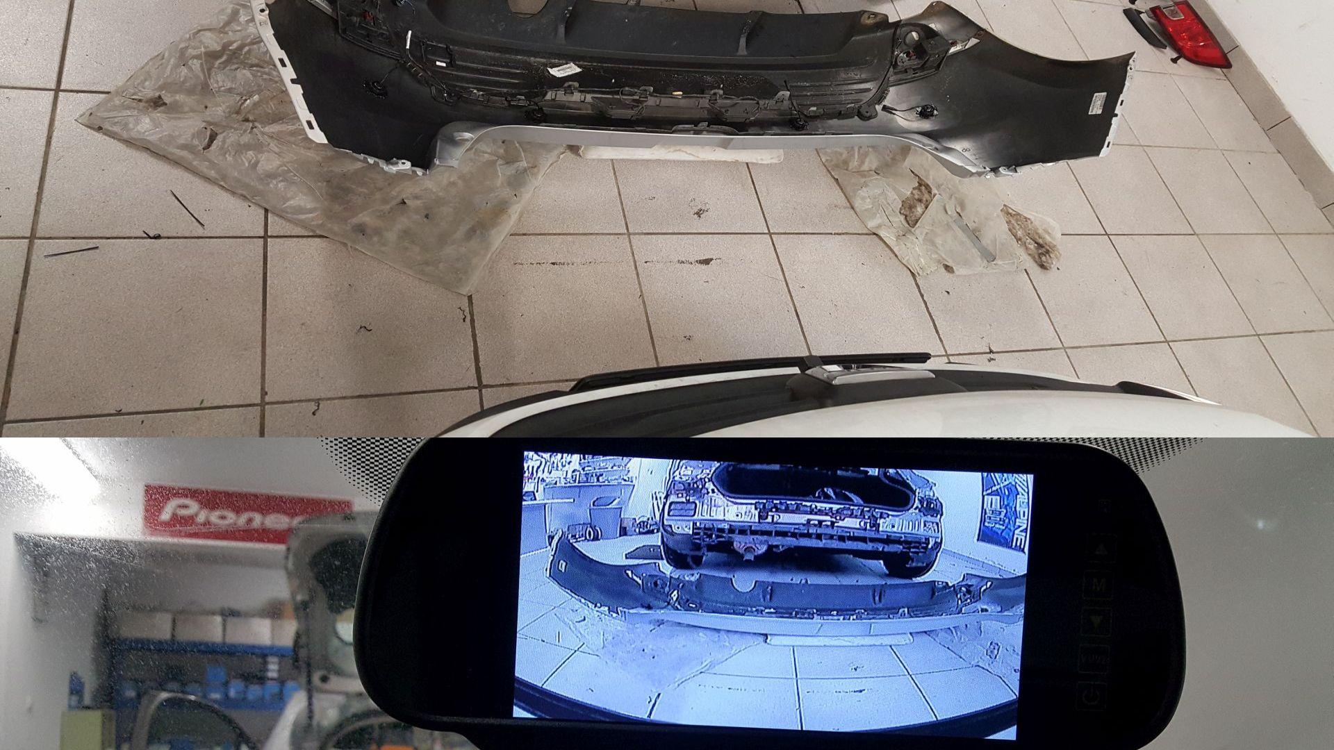 Dacia Sandero: parkirna kamera spredaj in zadaj 11