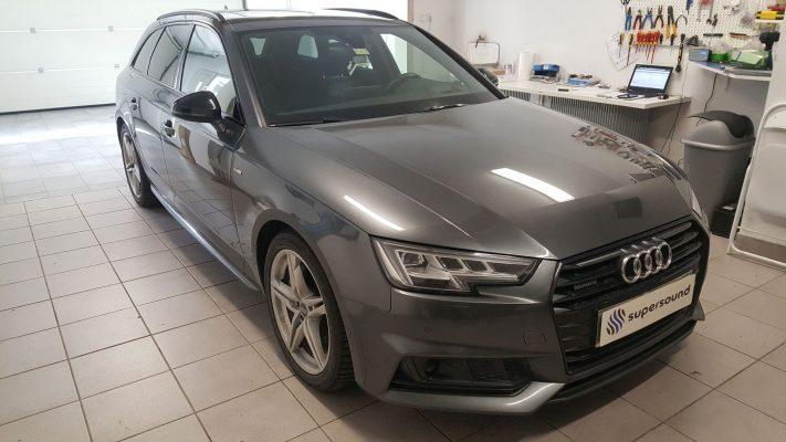 Audi A4 (B9): kamera na tovarniški zaslon 8