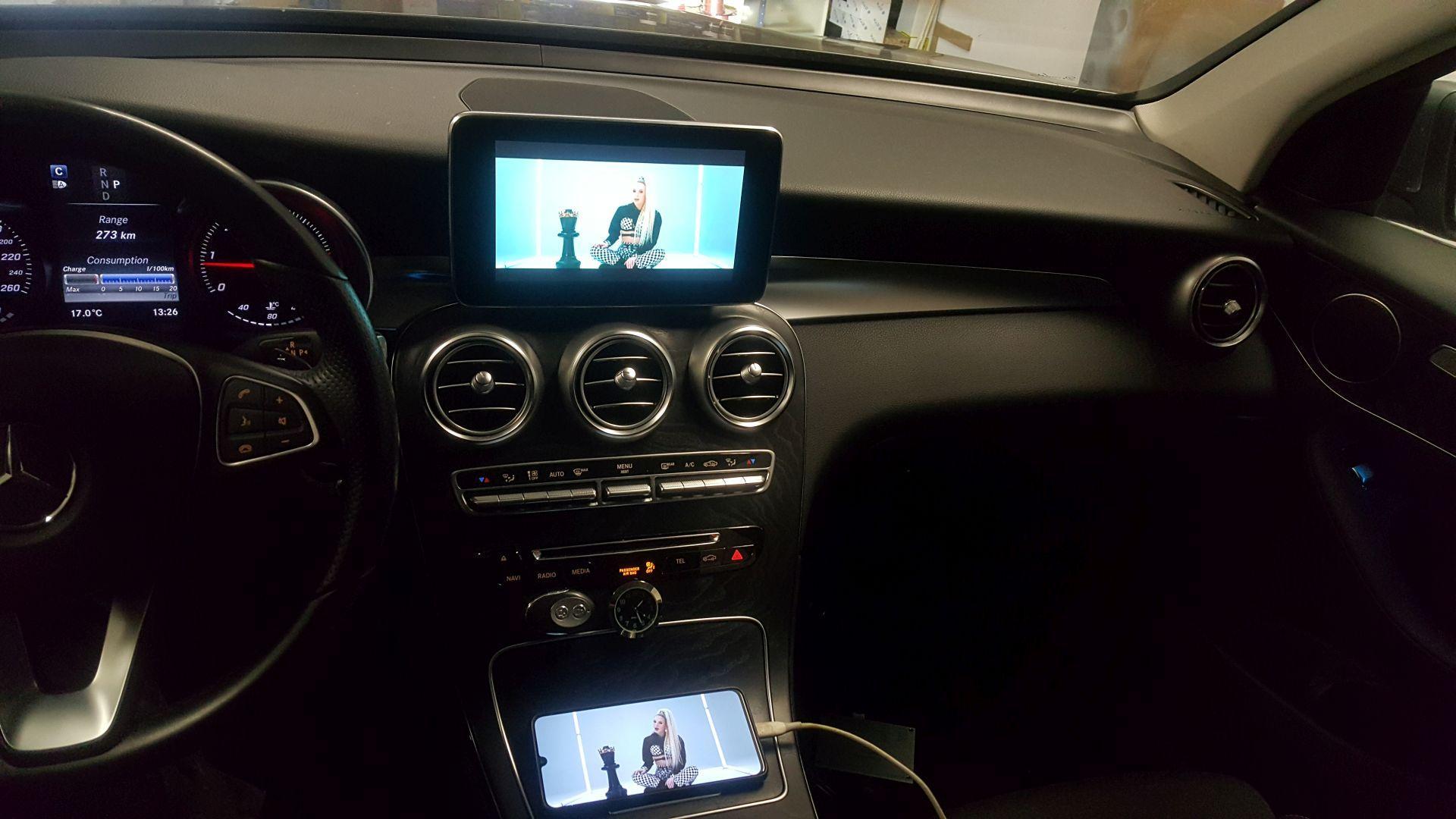 Mercedes GLC: kamera in telefonski "Mirroring" 4