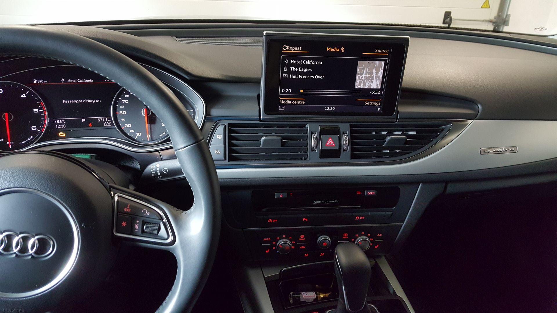Audi A6 (4G): zamenjava sprednjih zvočnikov 20