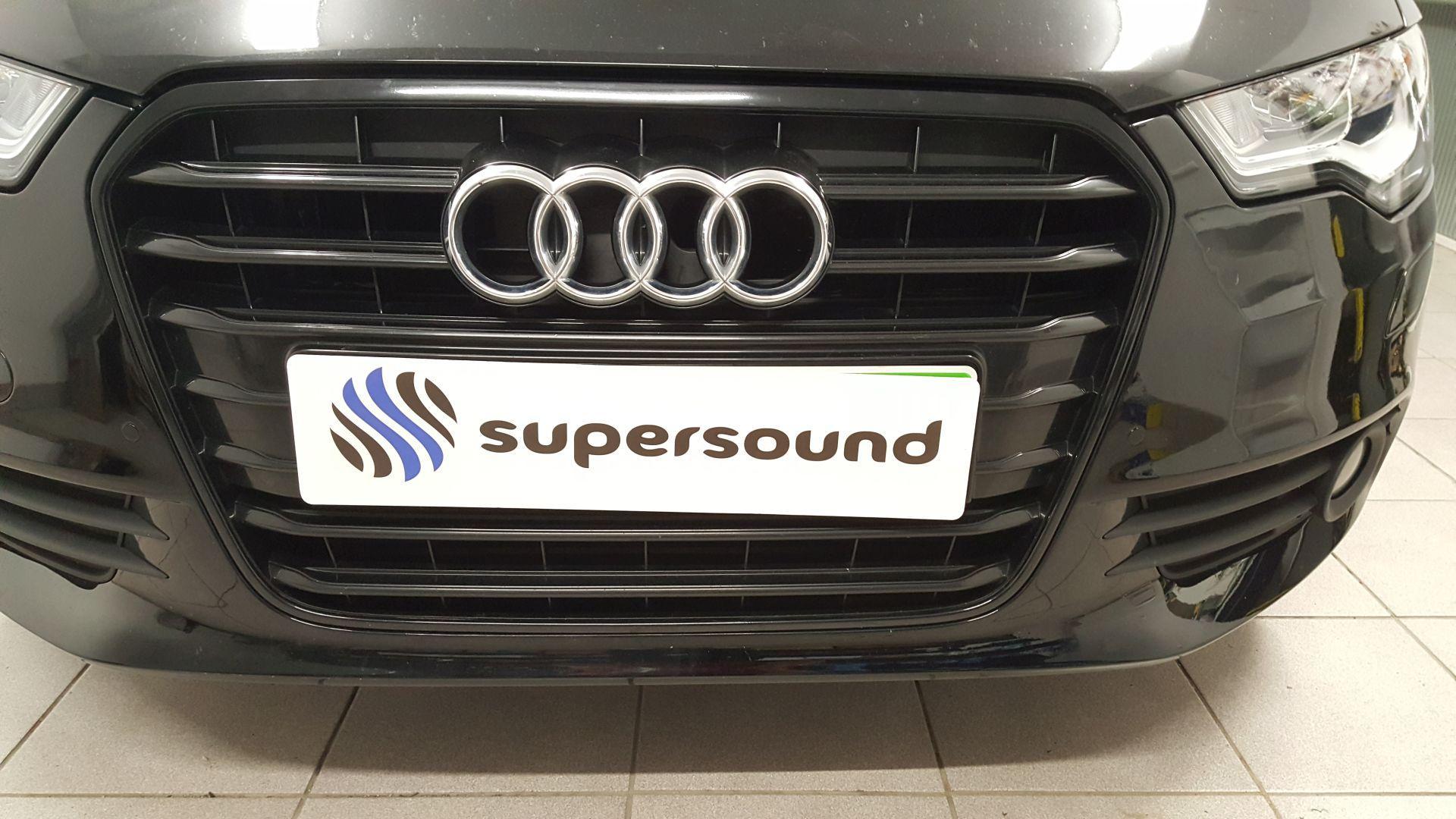 Audi A6 (4G): senzorji spredaj in zadaj, kamera na LCD 4