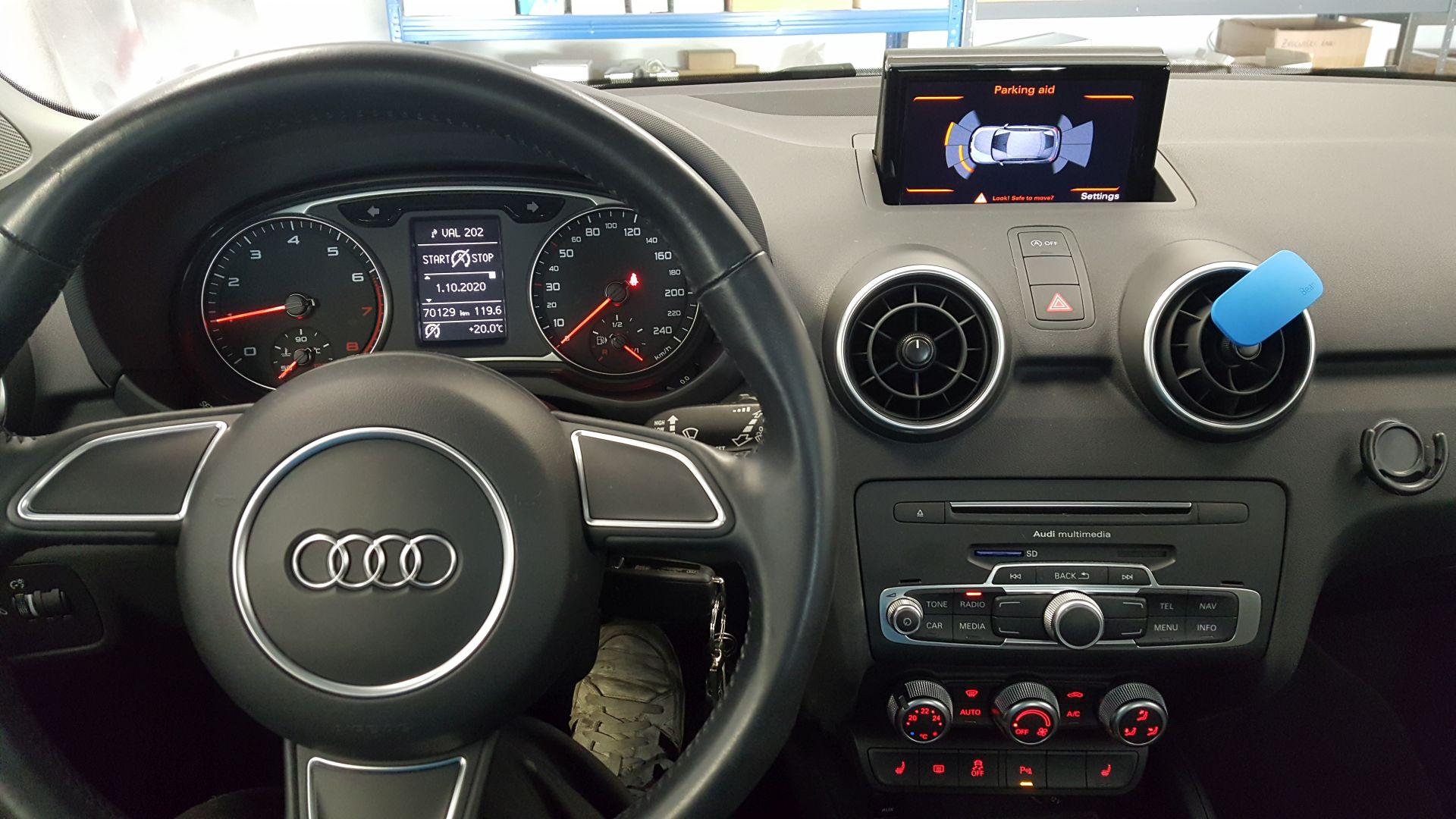 Audi A1 (2017): originalni sprednji senzorji 1