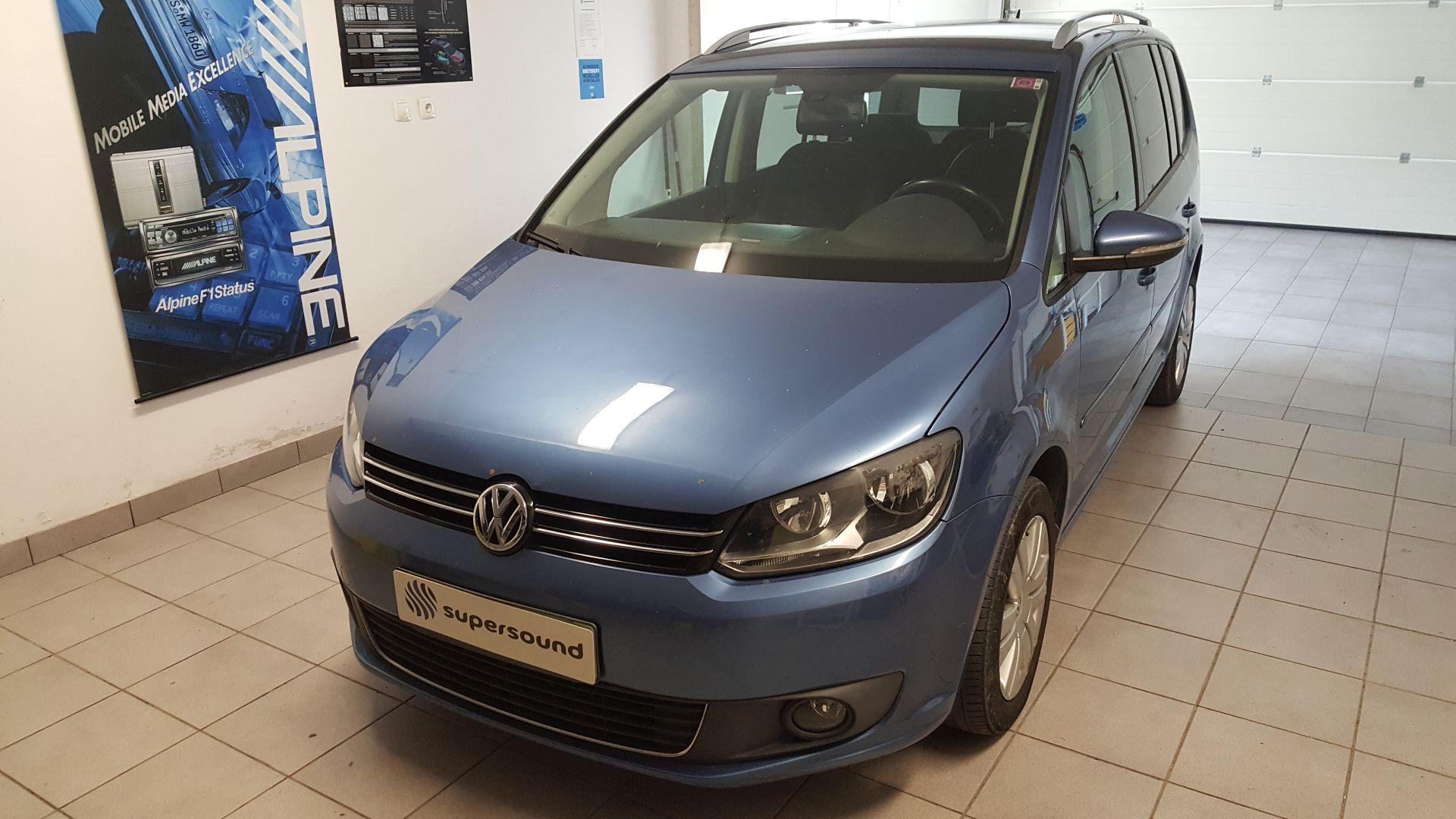 VW Touran: zadnji parkirni senzorji s prikazom 1