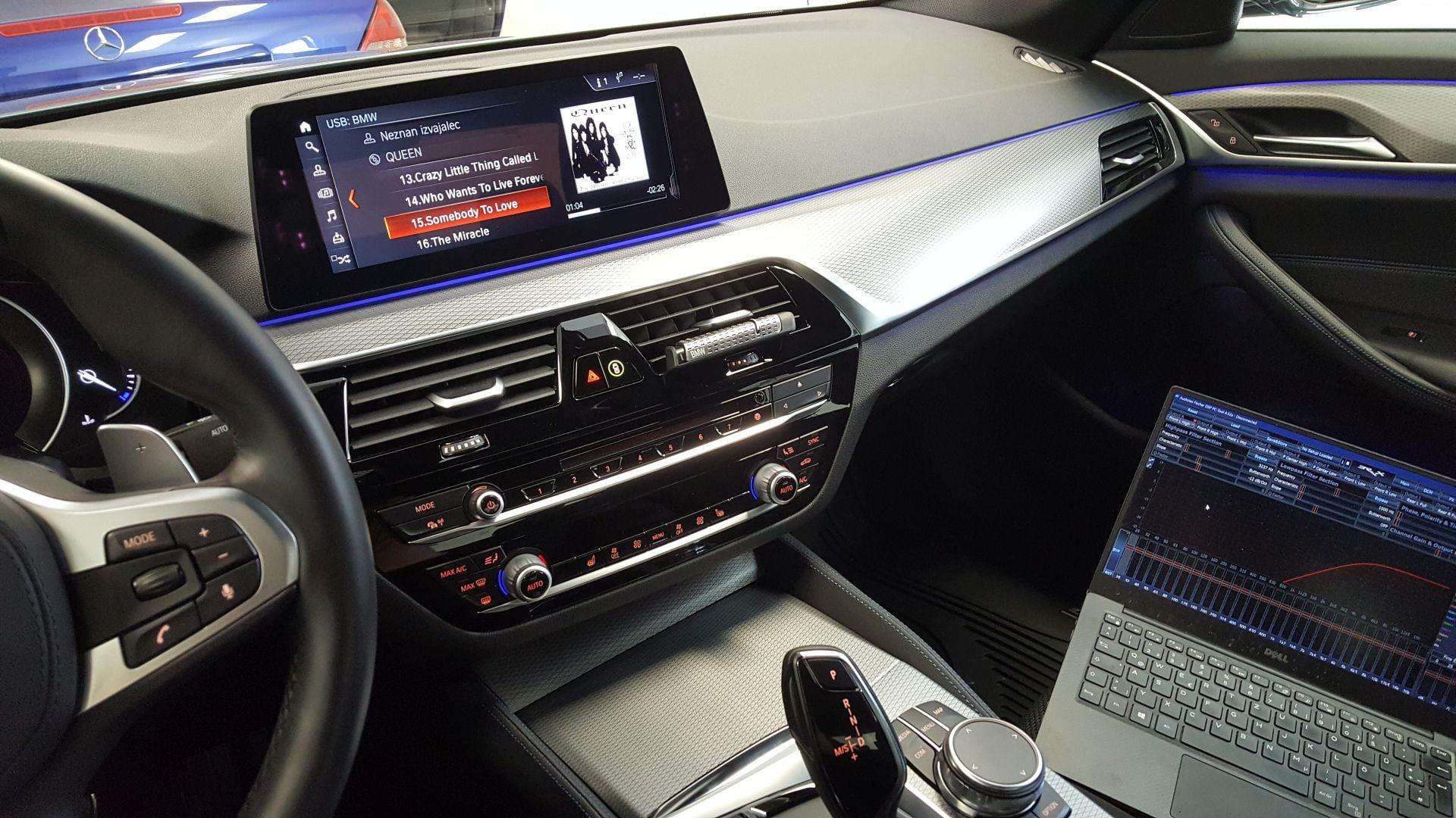 BMW serije 5 (G30): Nadgradnja HiFi ozvočenja v 3. nivo 8