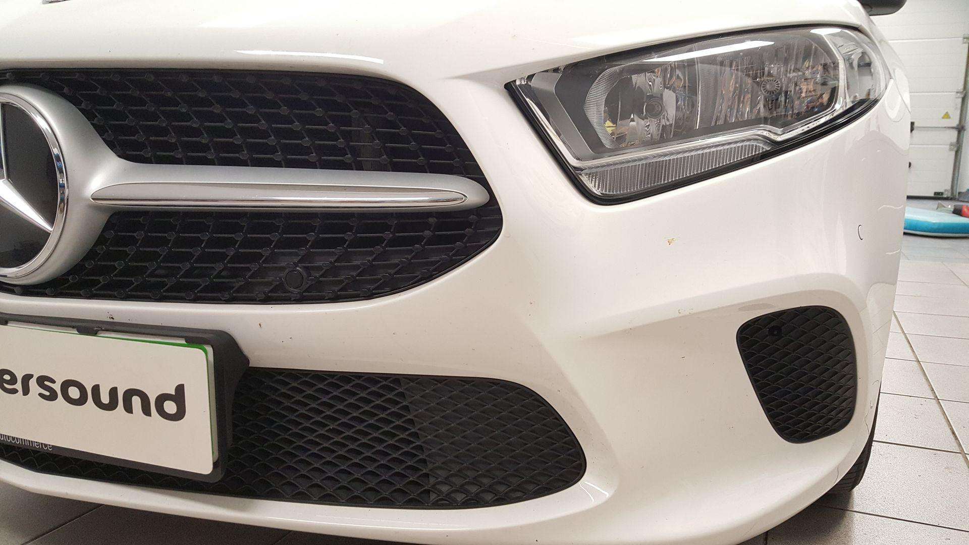 Mercedes A (2018): parkirni senzorji spredaj in zadaj 6
