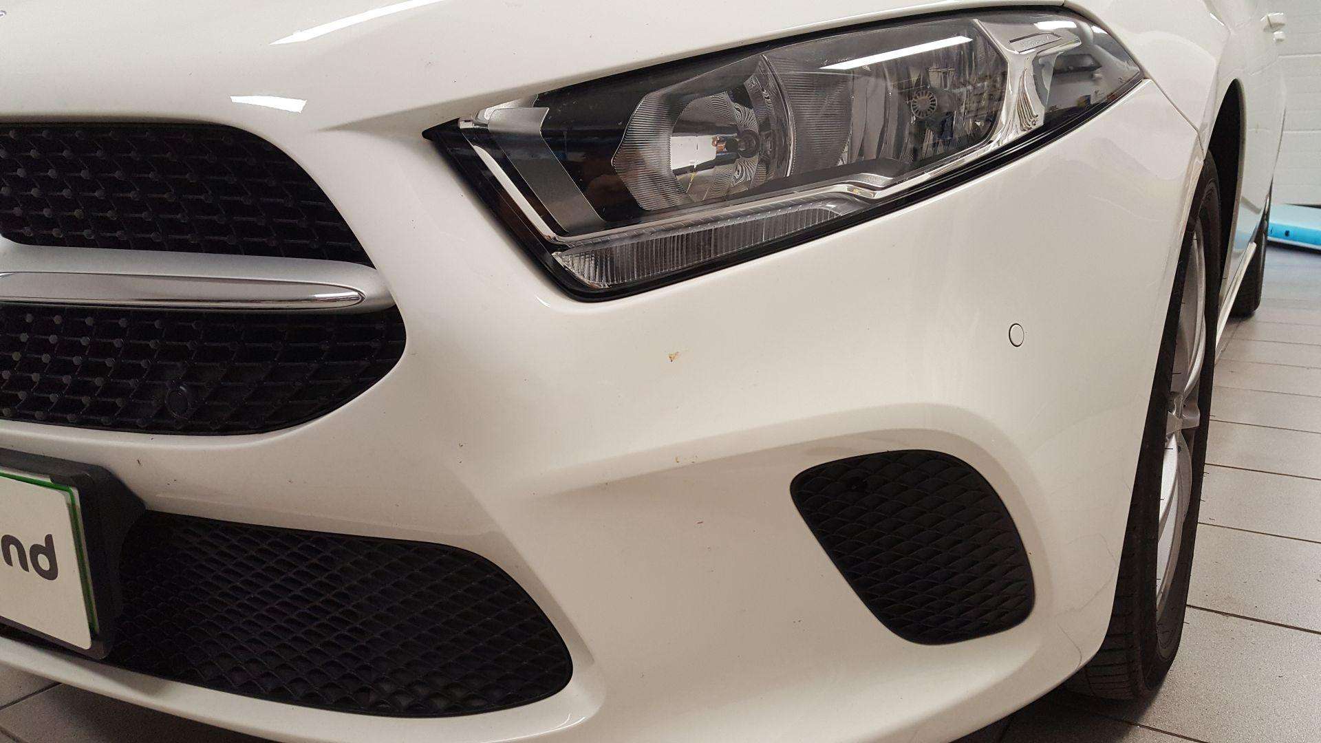 Mercedes A (2018): parkirni senzorji spredaj in zadaj 7