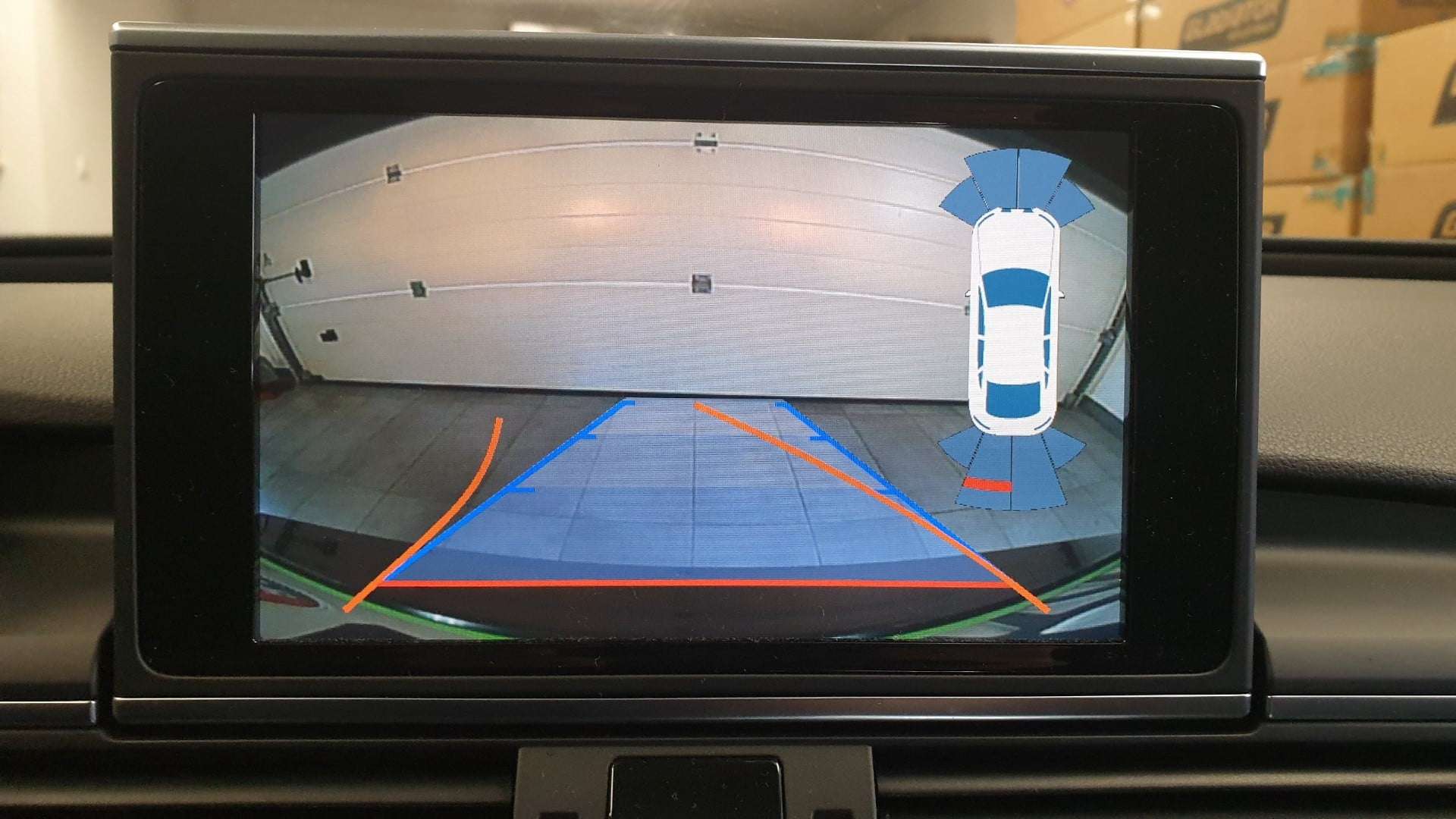 Audi A6 Sedan (2012) - kamera na OEM 5