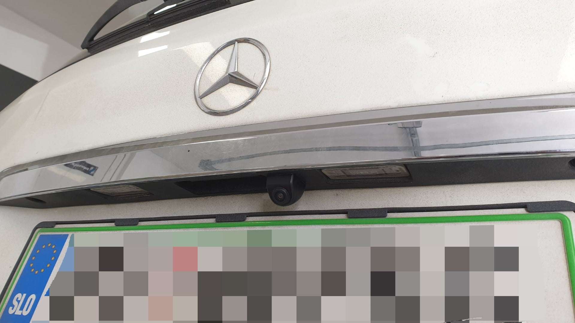 Mercedes B (2014) - kamera na tovarniško vgrajen sistem NTG4.5 3