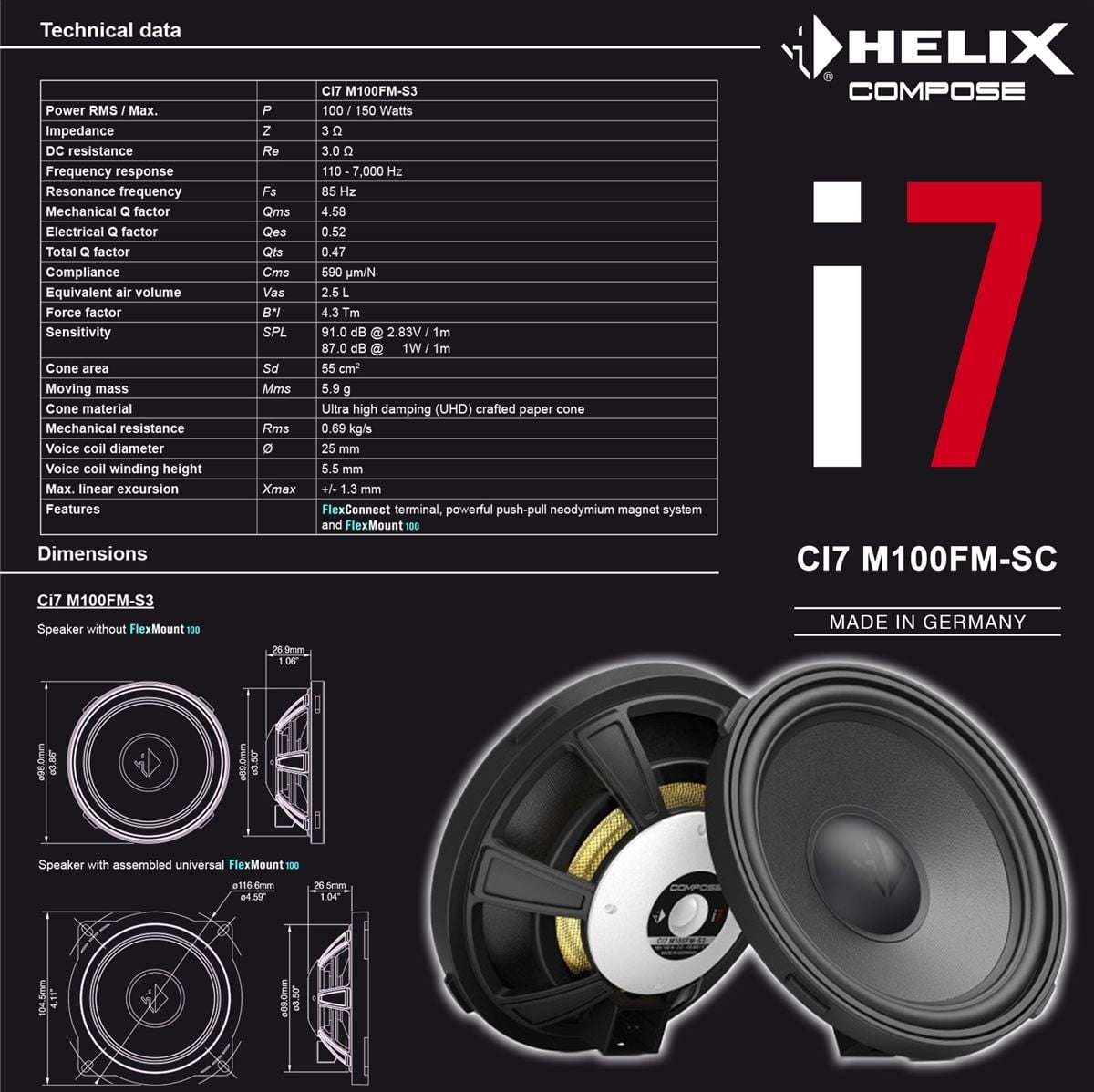 Helix Ci7 M100FM-S3 - slika 2