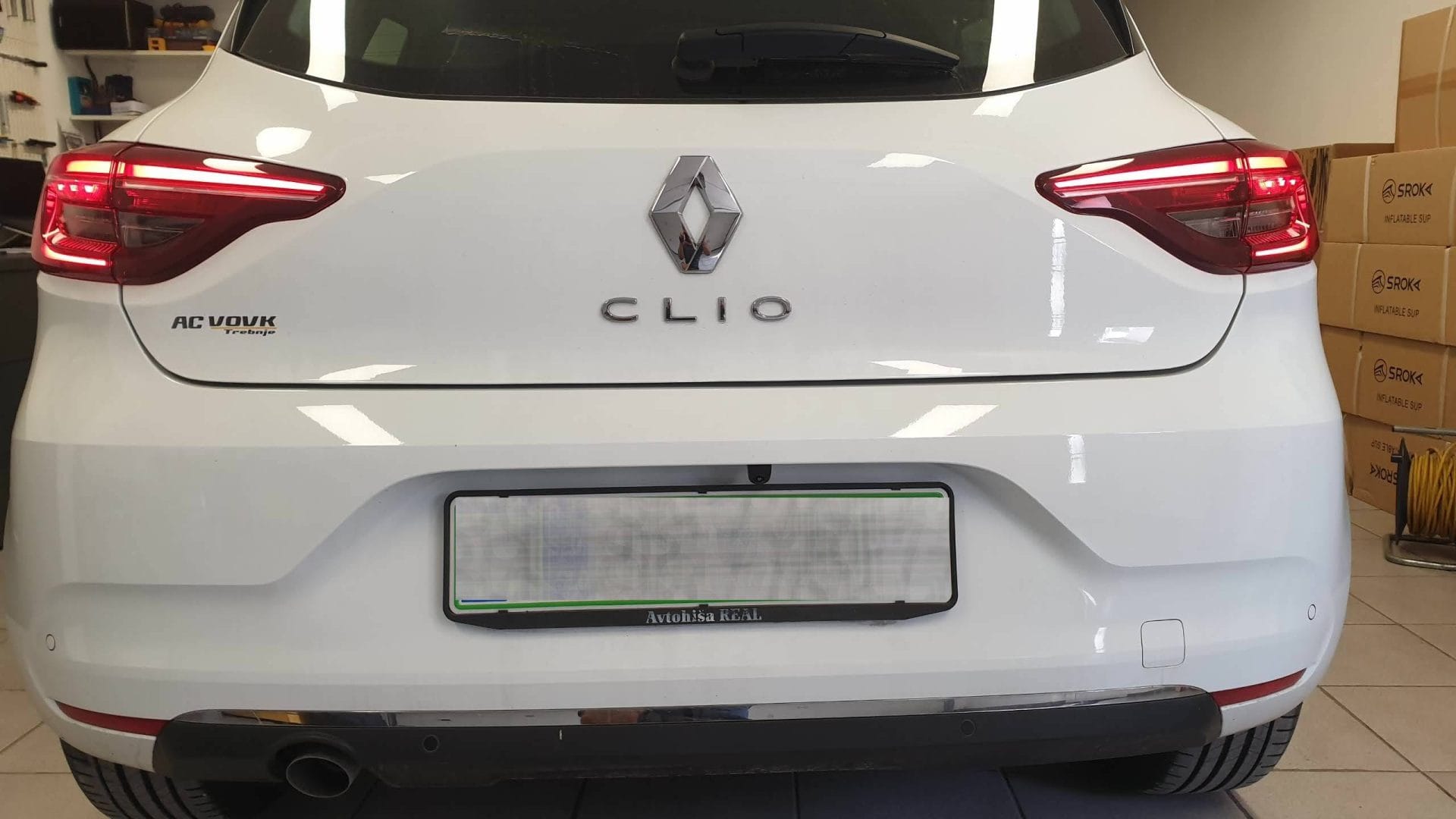 Renault Clio (2022) - kamera na tovarniški zaslon 3