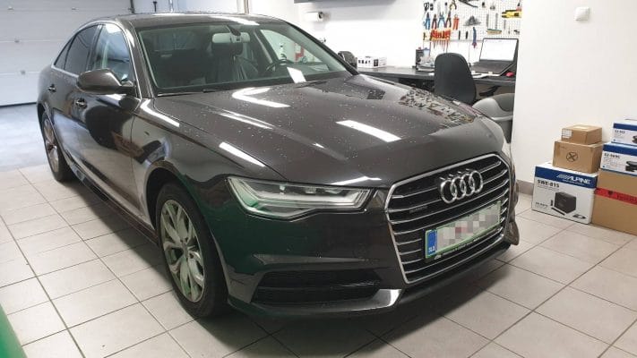 Audi A6 (2017) - menjava sprednjih bas zvočnikov in izolacija vrat 4