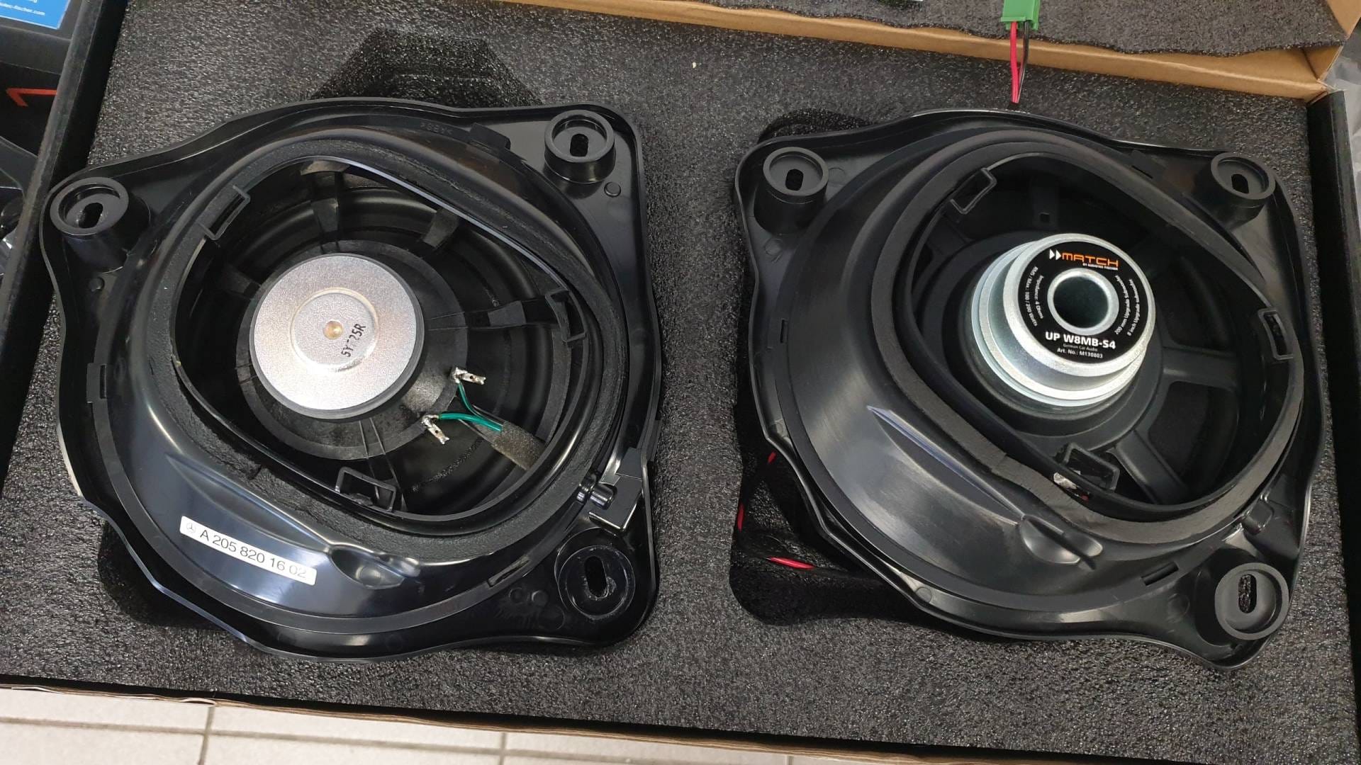 Mercedes C (2015) - Premium nadgradnja ozvočenja 8