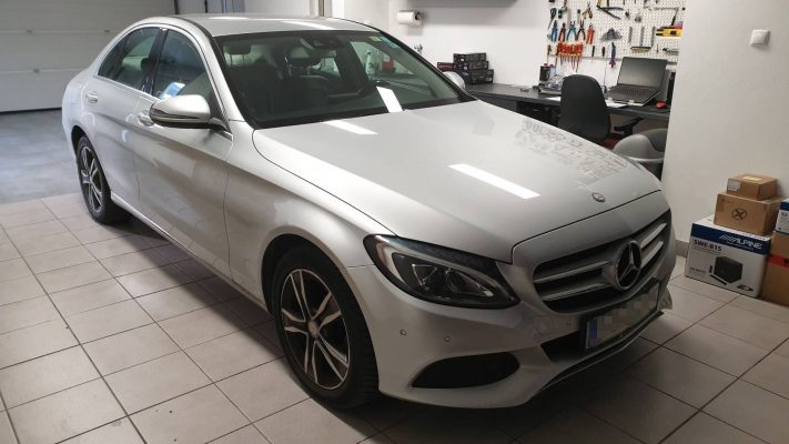 Mercedes C (2015) - Premium nadgradnja ozvočenja 2
