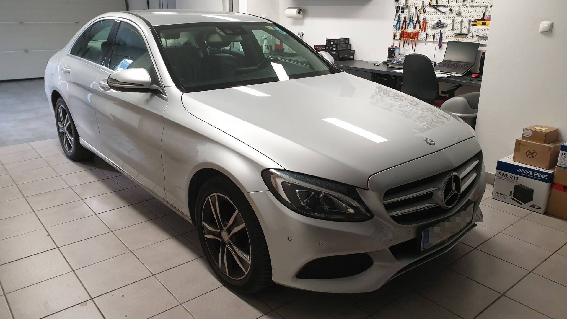 Mercedes C (2015) - Premium nadgradnja ozvočenja 1