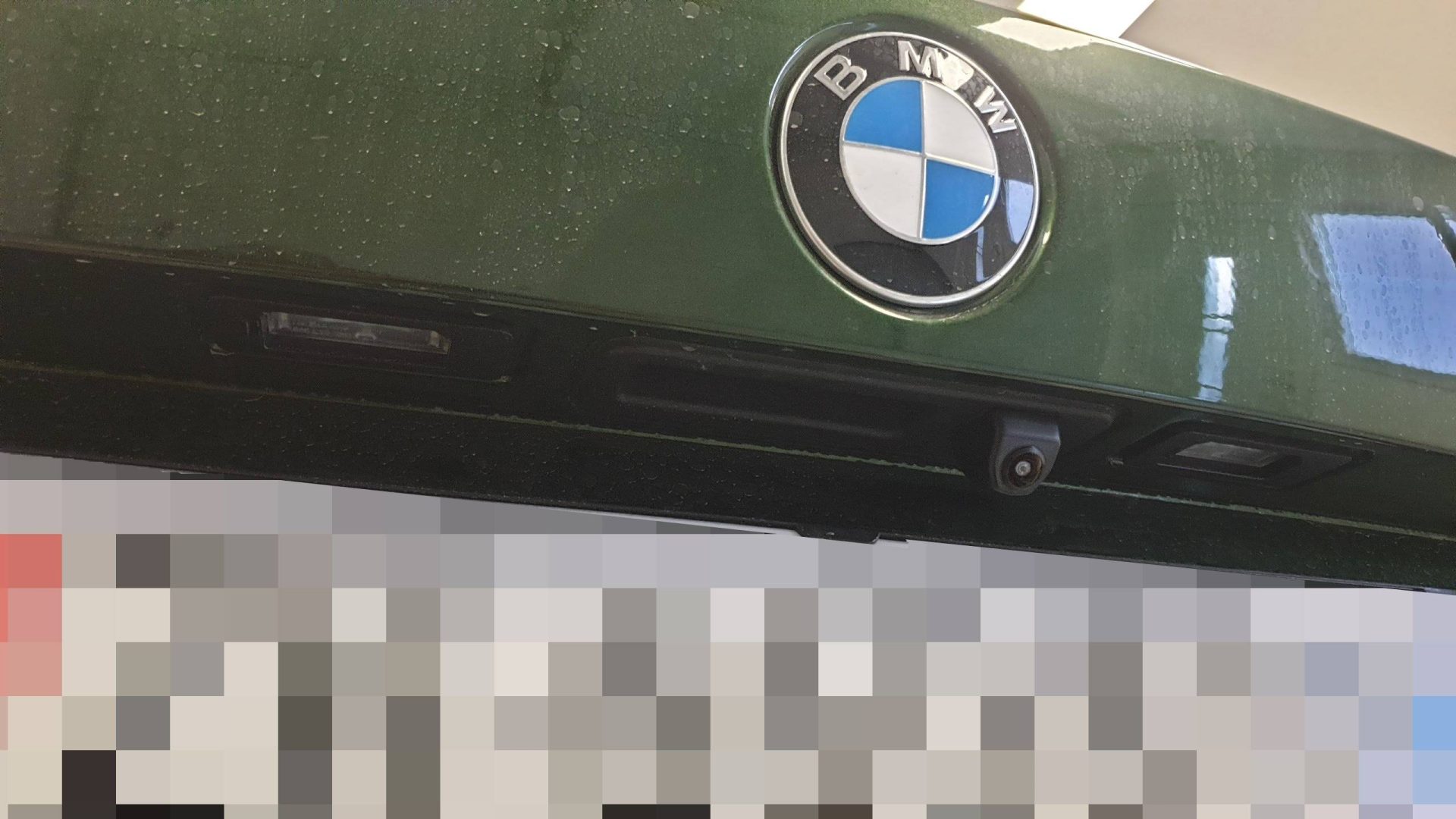 BMW M340i - sprednja in zadnja kamera na OEM zaslonu 4